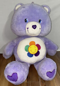 Care Bears Harmony Purple Jumbo 26inch Plush Toy Stuffed Animal