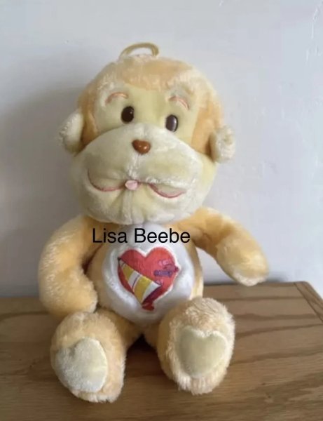 Care Bear Playful Heart Monkey Vintage 1985 #1