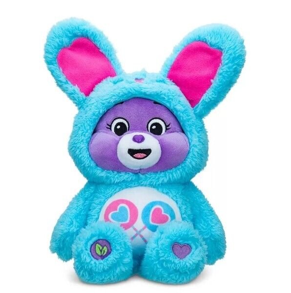 Care Bears Share Bear Plush in Easter Bunny Hoodie 9"