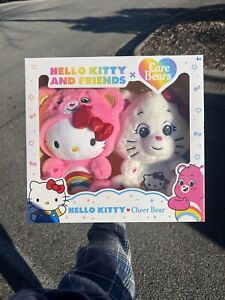 Hello Kitty and Friends x Care Bears Cheer Bear New Sealed SHIPS FAST FREE SHIP