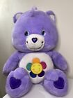 Vintage 2003 Jumbo Care Bears Purple Harmony Bear 26