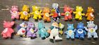 Vintage Care Bear 1980’s Cloud Keeper Professor Cold Heart PVC 3” All Pictured