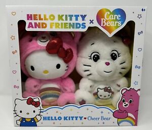 Hello Kitty and Friends x Care Bears Plush Cheer Bear Box Set!FAST SHIPPING