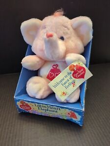 Vintage Kenner Care Bear Cousins 1985 Lotsa Heart Elephant Plush - Boxed #61950