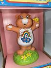 Care Bears Coin Bank Rainbow Vintage 1991 Sticker Is Coming Off