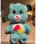 2023 Care Bears Exclusive Unity Bear Plush Teal Green 14" Stuffed Toy NEW