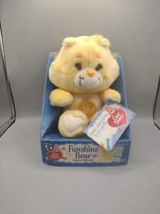 Vintage 1983 Kenner Care Bears Plush Funshine Bear, in Original Box with Tag