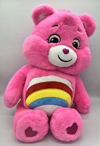 New Pink Care Bears Cheer Bear 22066 24” Jumbo Plush Toy
