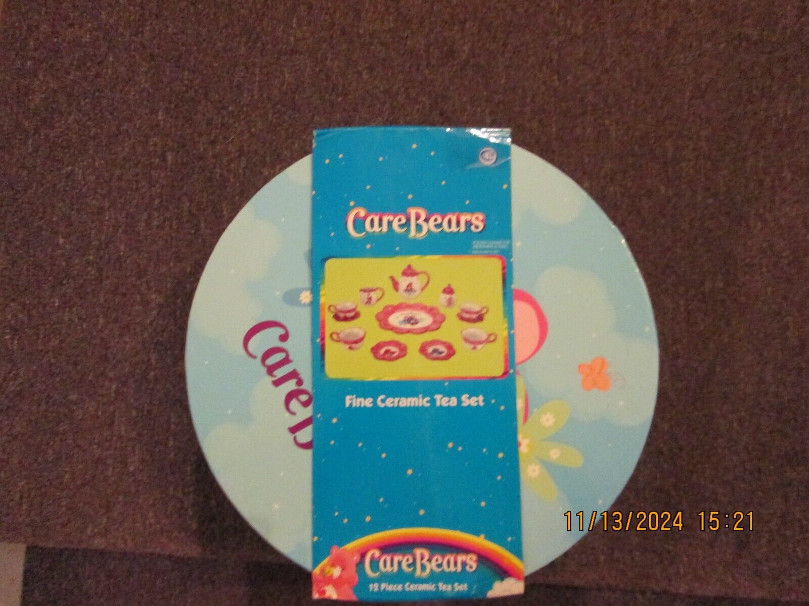 Care Bears Tea Set -RARE - NEW IN BOX