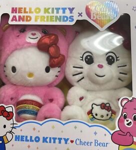 New ListingCare Bears Hello Kitty and Cheer Bear
