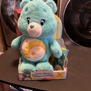 New Care Bears Wish Bear Plush With Dvd 2015 Shooting Star Collectible