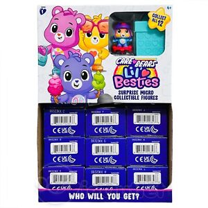 New Care Bears Lil’ Besties Micro Series 1 + Display Box 12 Figures Complete Set