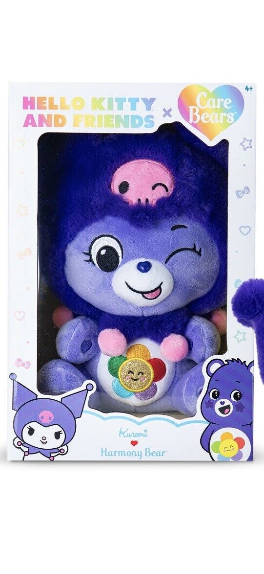 Kuromi x Harmony Bear Hello Kitty X Care Bears New