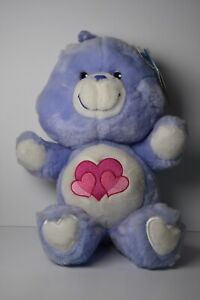 Care Bears Harmony w/ hearts Carlton Cards 12'' MINT-stained tag