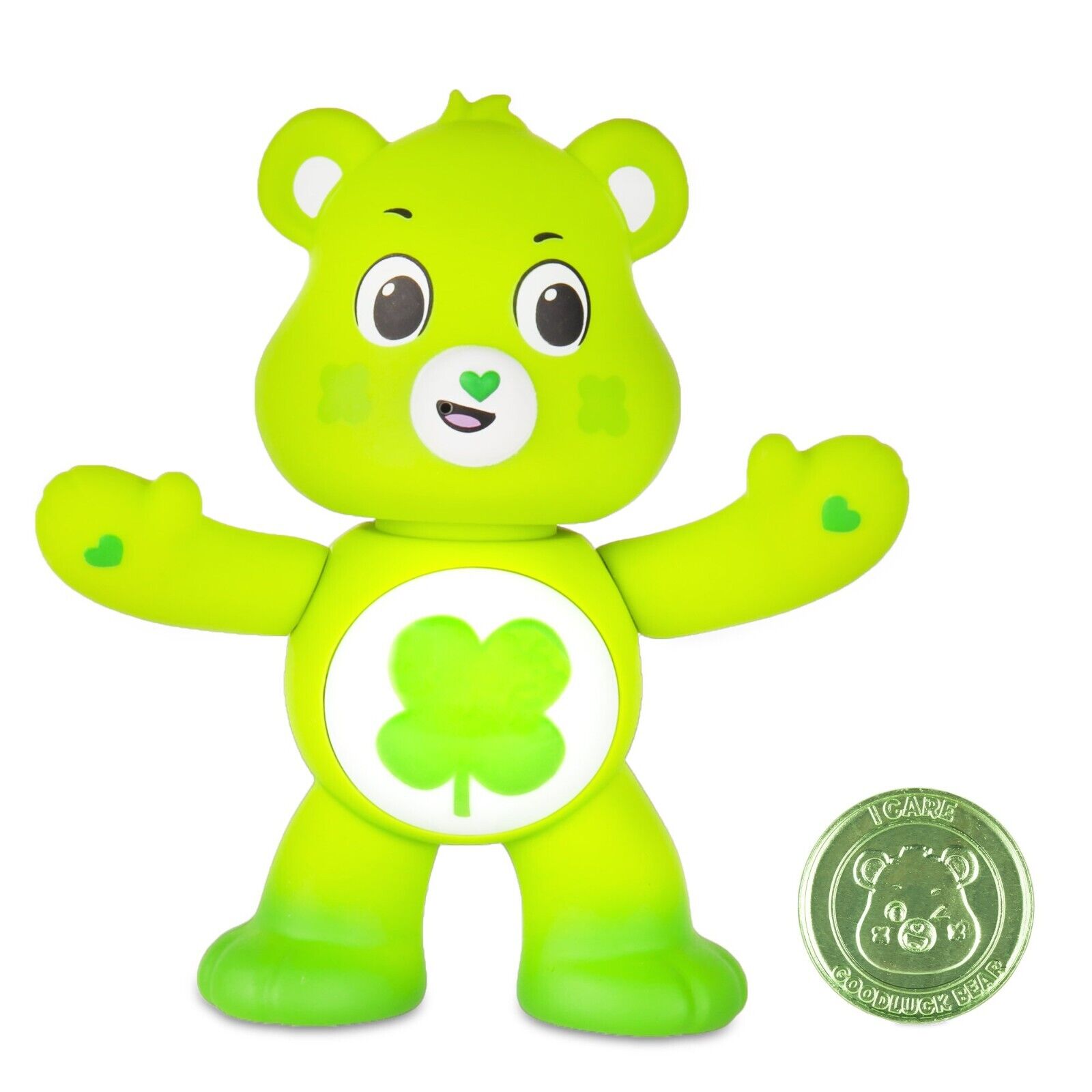 Care Bear Good Luck Interactive Talking Bear Lights up 50+ Reactions
