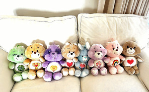 Care Bears & Cousins Plush Vintage 1980's Kenner (Lot of 8) Collectible Toys