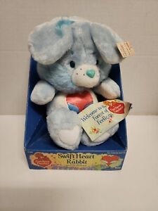 Vintage 1985 Kenner Care Bear Cousins Swift Heart Rabbit NIP