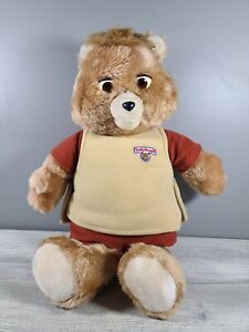 Vintage Teddy Ruxpin Bear Talking Bear Cassette Workings!