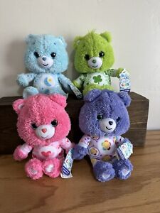 Care Bear Cubs Bedtime, Good Luck, Love A Lot & Harmony Bear Set of 4 2018
