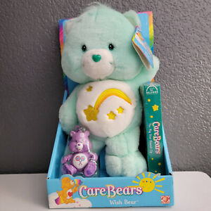 2002 Care Bears Blue Green Wish Bear 13