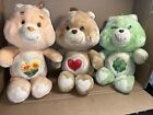 Vtg Good luck Tenderheart Sunflower 13” Care Bear , 1983 Kenner Plush Animal