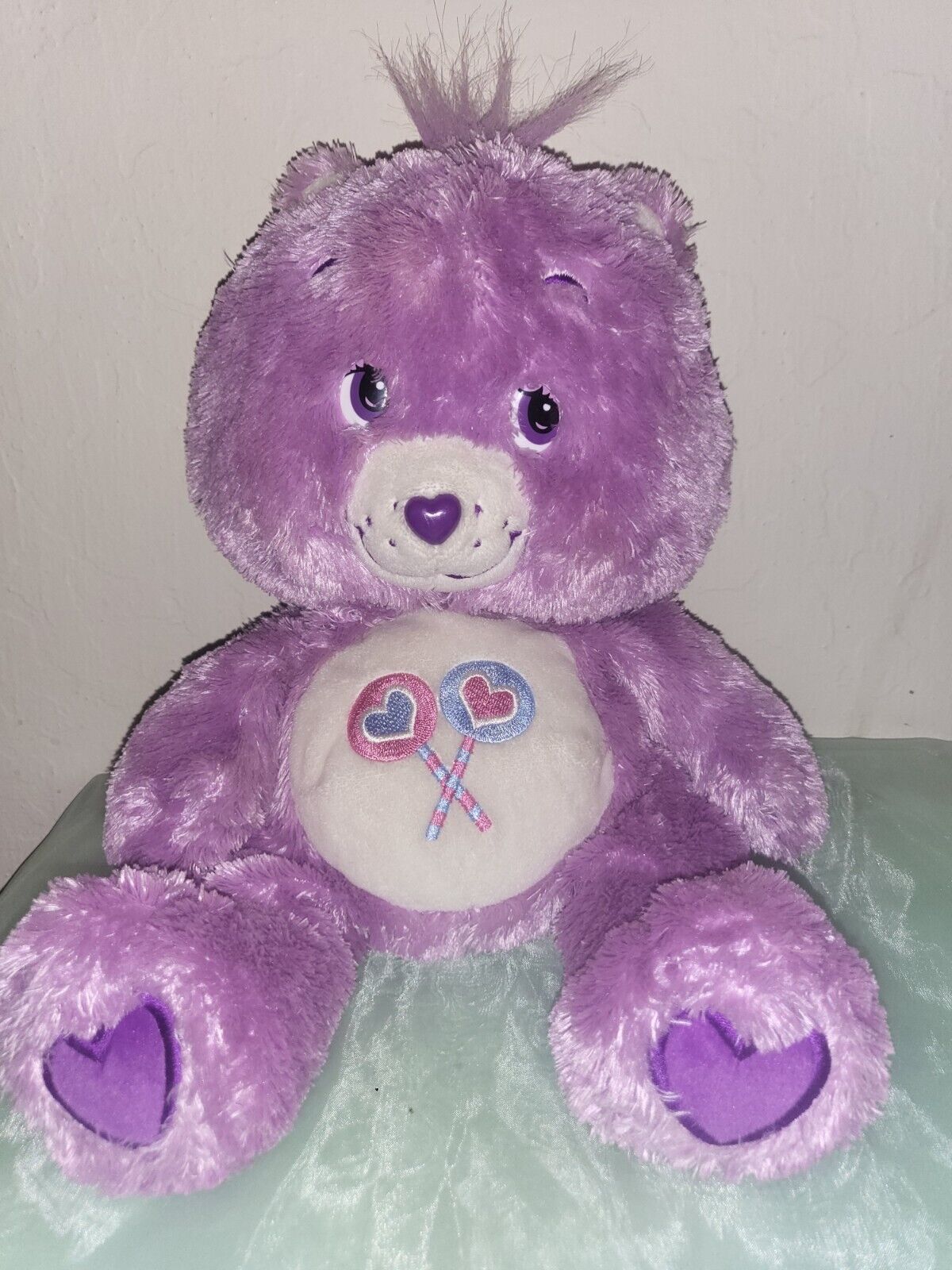 Fuzzy Floppy Care Bear Share Bear