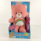 Care Bears Cheer Bear 12” Plush Stuffed Toy VHS Cartoon Video Vintage New 2003