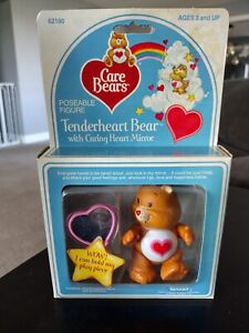 Vintage Tender heart Care Bear. New and sealed. Mirror, Figure
