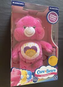 Care Bears Limited Edition 3000 Shine Bright Bear, Pink, New in Box 2019