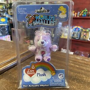 World’s Smallest Care Bears Purple Grumpy Bear Plush 2017 Brand New Rare