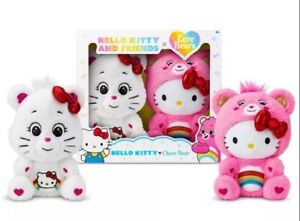Hello Kitty and Friends x Care Bears Cheer Bear Sealed Box Set 2 Plush