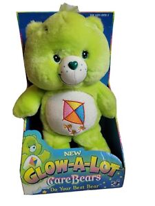 Vintage Deadstock Do Your Best Care Bear New Glow A Lot Play Along '04 Plush Toy