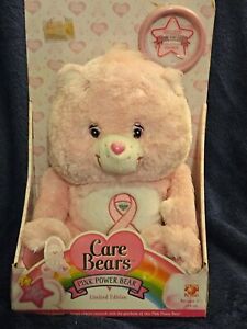 Pink Power Breast Cancer Awareness Care Bear