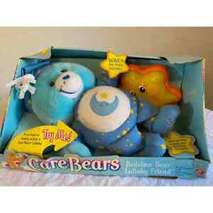2003 New In Box Care Bears Bedtime Bear Lullaby Friend Light-Up & Lullaby