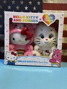 Hello Kitty and Friends x Care Bears Cheer Bear Sealed Box Set 2 Plush IN HAND?