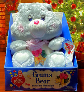 1983 Care Bears Grams Bear In Original Box With Tag 15