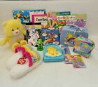 Care Bears Vintage/Modern Plush, Book, Puzzle, Slipper, Lunchbox Lot of 15