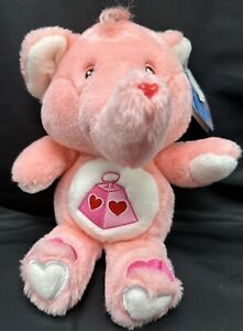 Care Bear Cousins Lotsa Heart Elephant 13” 25th Anniversary 2004 NWT Pink