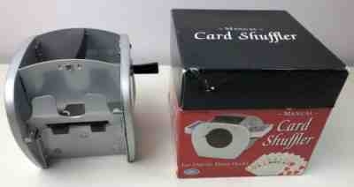 Binary Arts Manual Card Shuffler 1 To 3 Decks Casino Poker Blackjack Hand Crank