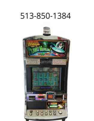 WMS BB1 USED SLOT MACHINE "Invaders from the Planet Moolah" TICKET PRINTER
