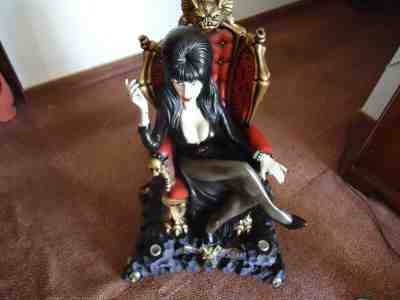 VINTAGE ELVIRA SLOT MACHINE TOPPER RARE IGT NOVELTY REALISTIC REPO OF ELVIRA