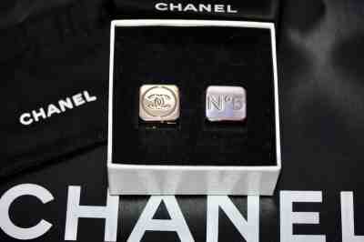 Chanel VIP Collector Playing DICE SET Silver/Gold Camellia CC 5 Quilted Bag Shoe