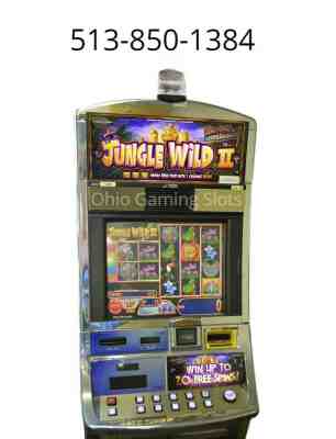 WMS BB1 USED SLOT MACHINE "Jungles Wild 2" TICKET PRINTER