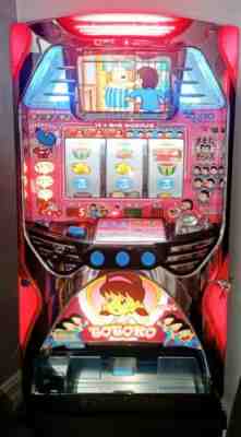 RARE Totoko Osomatsu-kun (Pachislot) Pachislo Skill Stop Machine Japan LCD Token