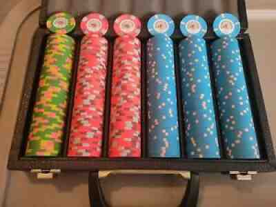 Scandia Casino Chip Set Norway Fantasy Weave