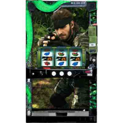 Metal Gear Solid Pachislo Machine KONAMI KPE Pachinko Slot Japanese MGS SNAKE