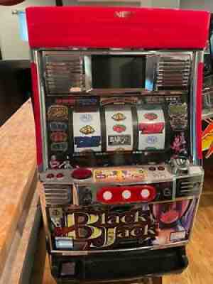 Super Black Jack Digital LCD Japanese Pachislo Skill Stop Slot Machine