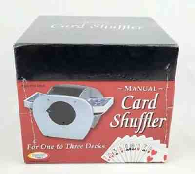 Binary Arts Manual Card Shuffler Metal Sturdy NOS Hard to Find