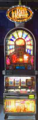 Red Hottie 3 Reel Barcrest S2000 Red Hottie Slot Machine  ??RARE ?