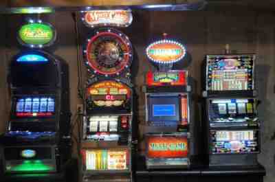 Four used slot machines for sale